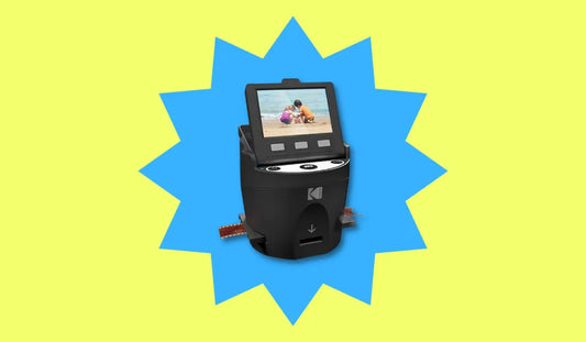 Brings old memories to life in a snap!' This scanner digitizes film negatives and slides and it's on sale