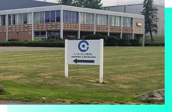 C+A Global's warehouse in Scranton, PA