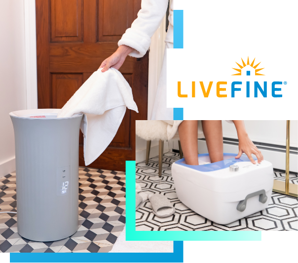 LiveFine-Luxury Towel Warmers & Foot Spa Bath Massager