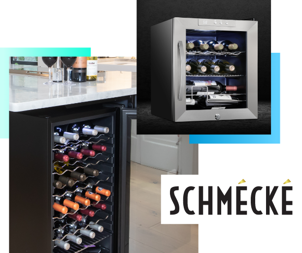 Schmecke 34 Bottle High Life Freestanding Wine Refrigerator
