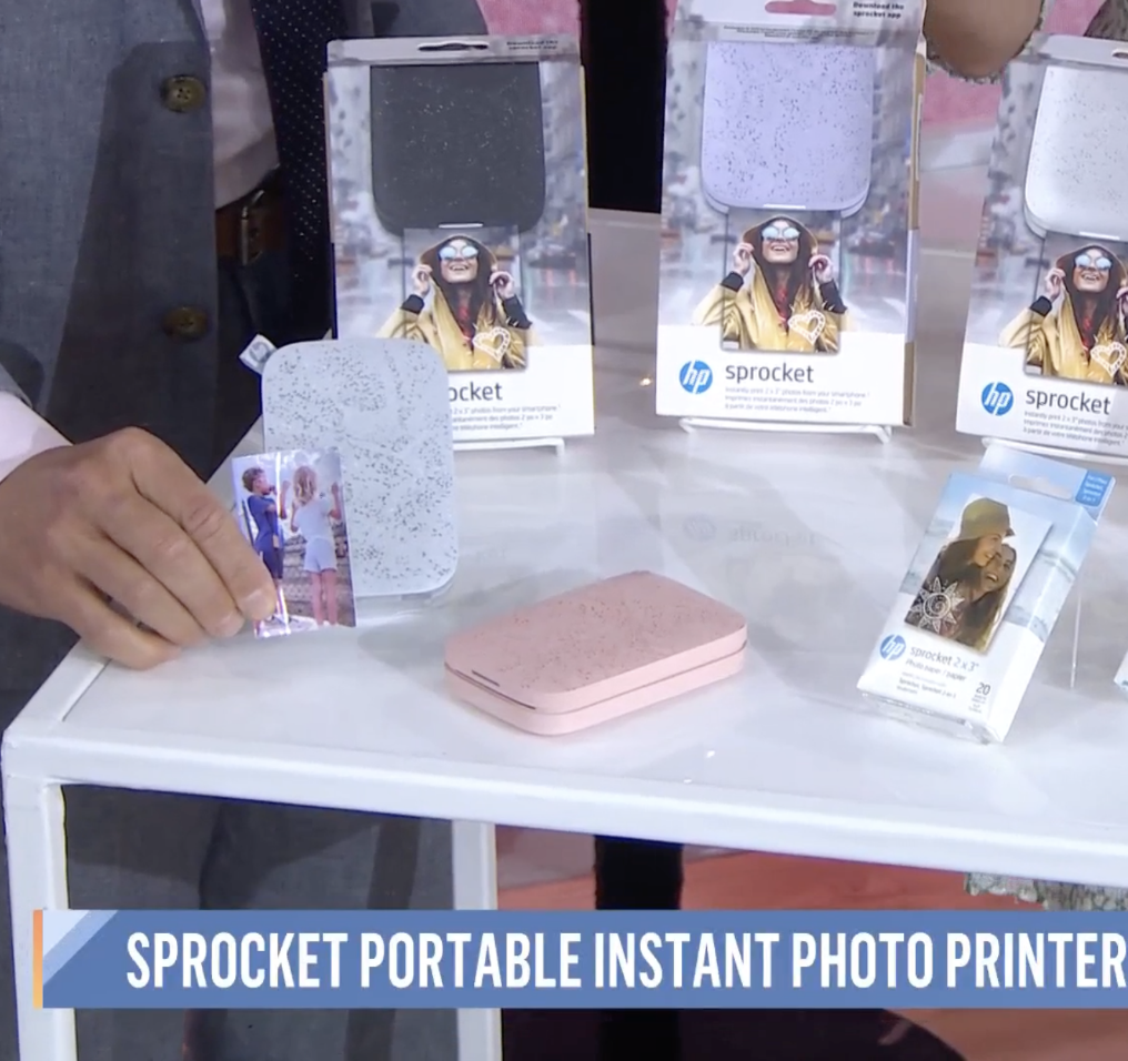 HP Sprocket 200 ZINK Color Portable Instant Photo Printer 