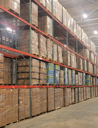 C+A Global's warehouse in Compton, CA