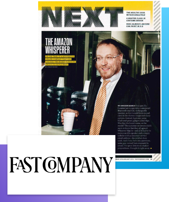 Cofounder and CEO Chaim Piekarski on Fast Company Magazine