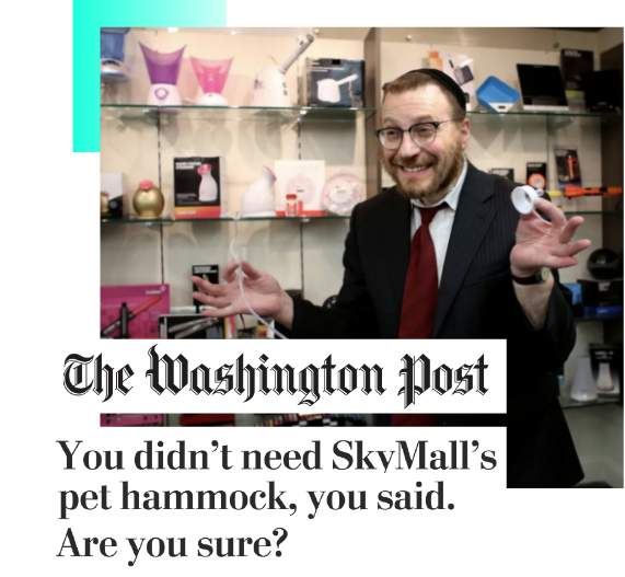 Cofounder and CEO Chaim Piekarski on Washington Post