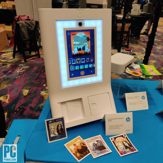 CES 2024 Hands-On: Throw a Picture Party With the HP Sprocket Photobooth