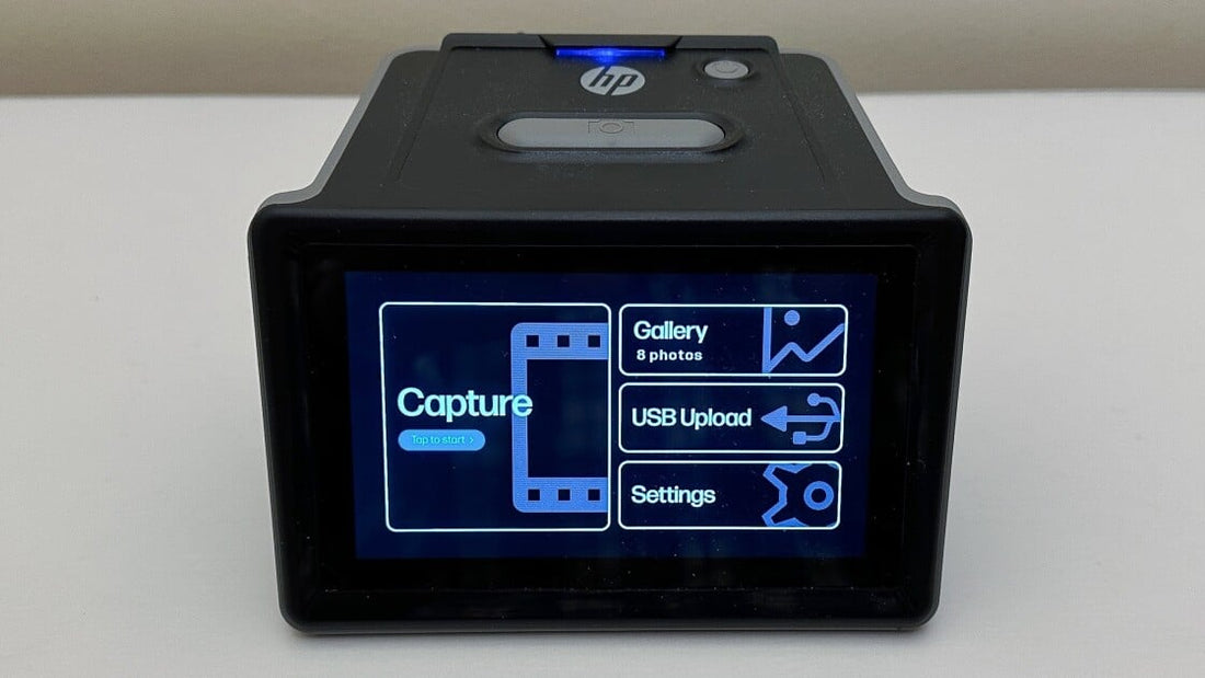 HP FilmScan 5-Inch Touch Screen Film Scanner: Serviceable Slide and Filmstrip Digitizing on a Budget