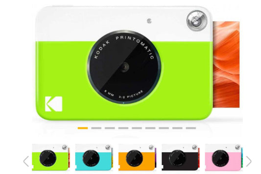 Camera that the photo comes out on time: 7 best models type Polaroid
