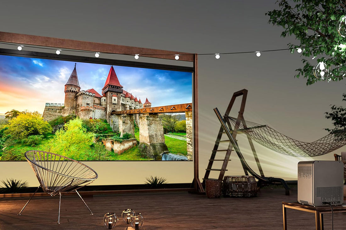 Bring movies to life this Memorial Day with the Kodak FLIK HD10 smart projector, now $250