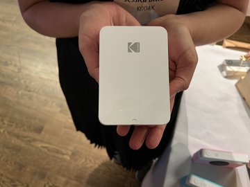 'Wonder what @Kodak is up to? It’s making, among other things, these new Kodak Step Slim Z-ink printers. $79.99, prints in under a minute at about 50 cents a print. So tiny''