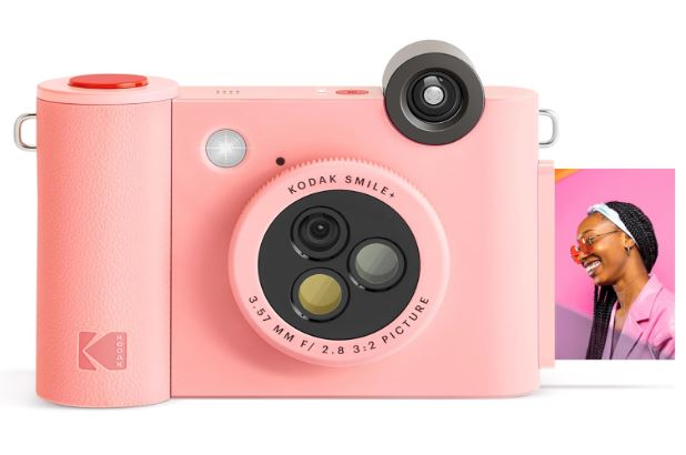 KODAK Smile+ Digital Instant Print Camera with Effect Chagning Lens