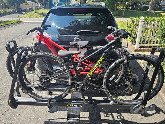 Saris MHS 2+1 modular hitch system bike rack