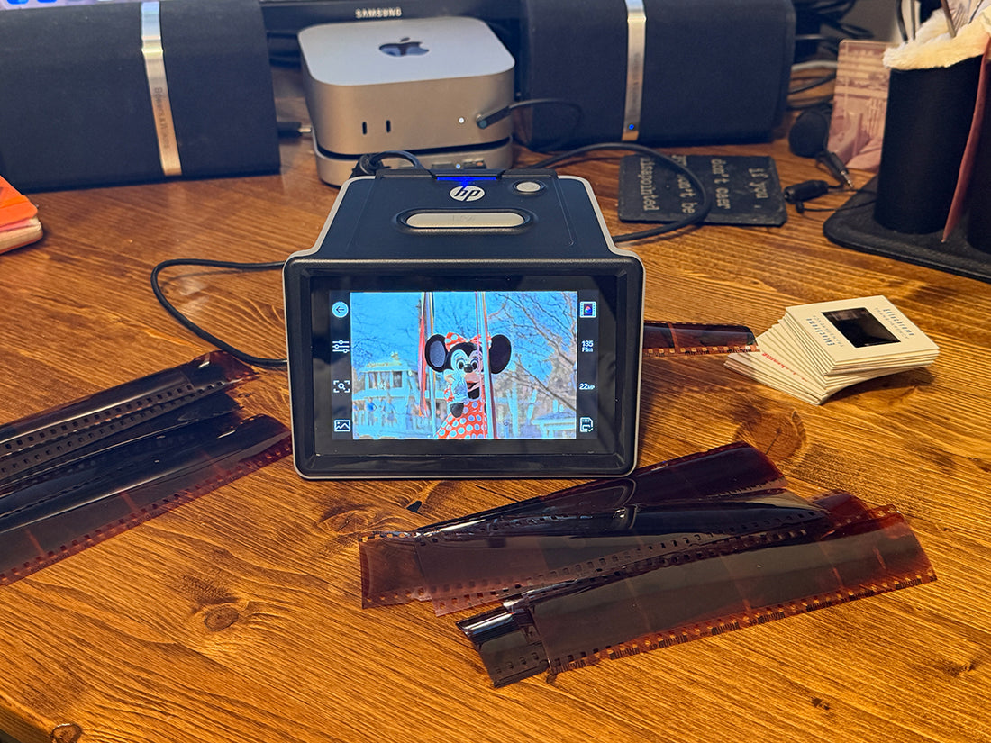 HP FilmScan 5” Touchscreen Film Scanner review – digitize your old negatives and slides