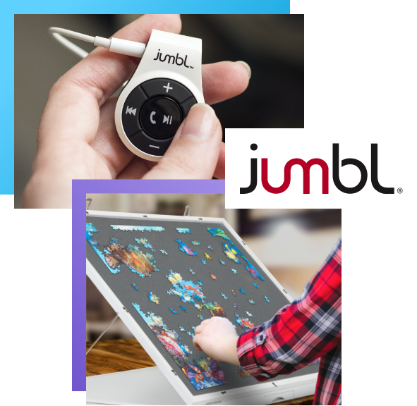 Jumbl Premium 1500-Piece Tilting Puzzle Board