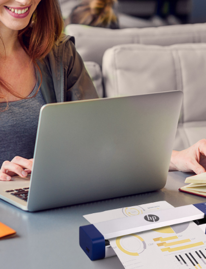 HP Small USB Document & Portable Photo Scanner