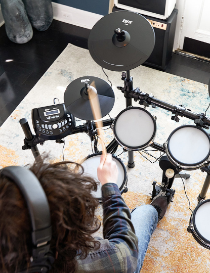 LyxPro LyxJam 8-Piece Electronic Drum Kit