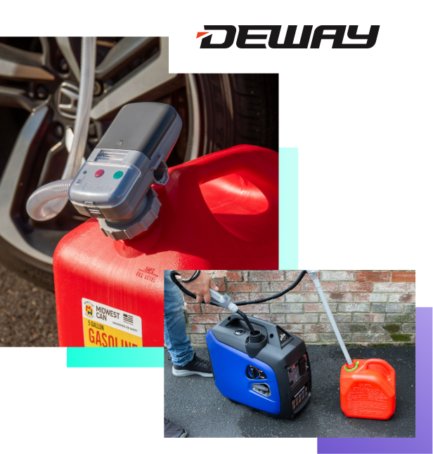 Deway  Manual Transfer Pump, Portable High Flow Hand Pump
